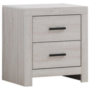 Brantford 5-piece Eastern King Bedroom Set Coastal White - 207051KE-S5