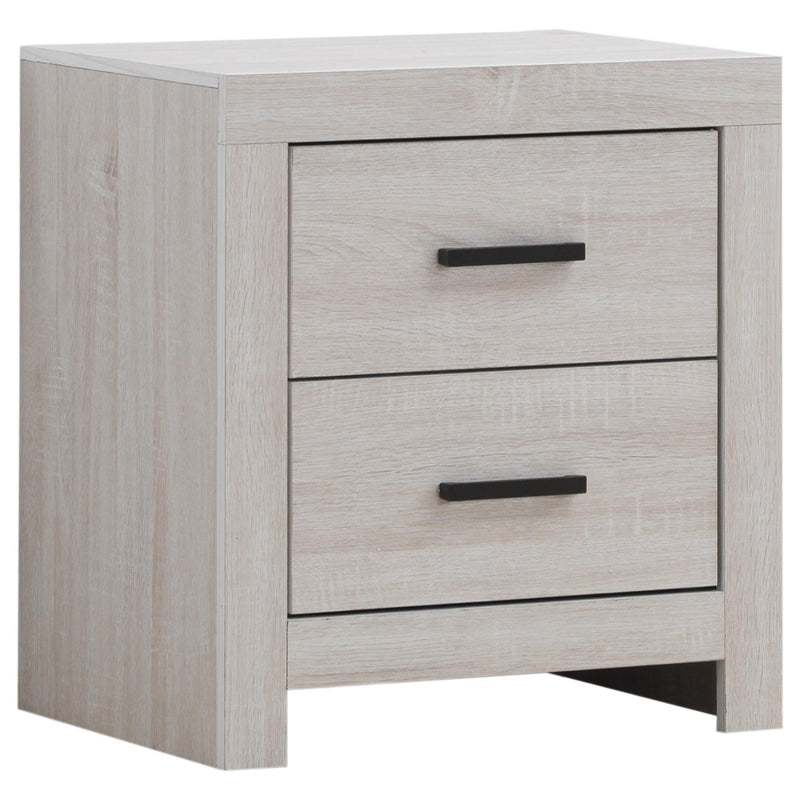Brantford 5-piece Eastern King Bedroom Set Coastal White - 207051KE-S5