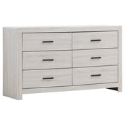 Brantford 5-piece Eastern King Bedroom Set Coastal White - 207051KE-S5