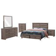 Brantford 5-piece Queen Bedroom Set Barrel Oak - 207040Q-S5
