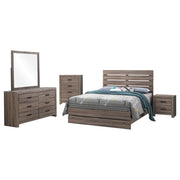 Brantford 5-piece Queen Bedroom Set Barrel Oak - 207041Q-S5