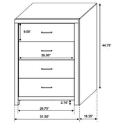 Brantford 5-piece Queen Bedroom Set Barrel Oak - 207041Q-S5