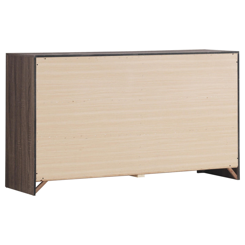 Brantford 6-drawer Dresser Barrel Oak - 207043