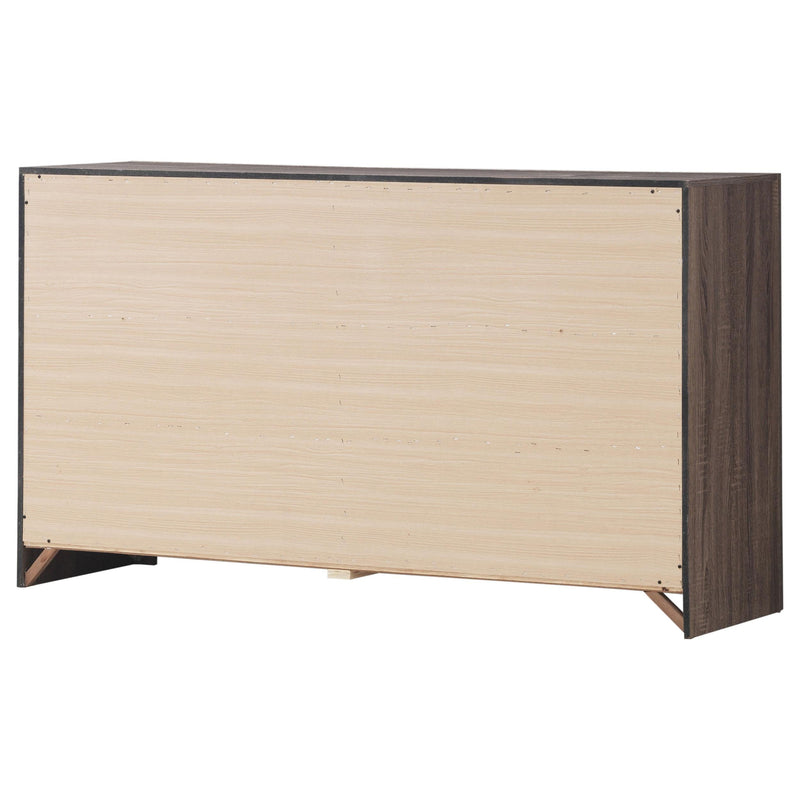 Brantford 6-drawer Dresser Barrel Oak - 207043