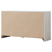 Brantford 6-drawer Dresser Coastal White - 207053