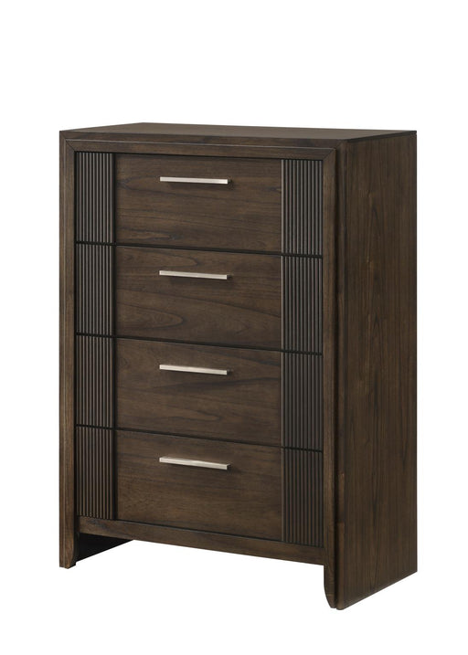 Branx - 5 Drawers Brown Chest - B310-C