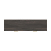 Brazen Valley Dark Brown 60" TV Stand with Electric Fireplace - W2648W4