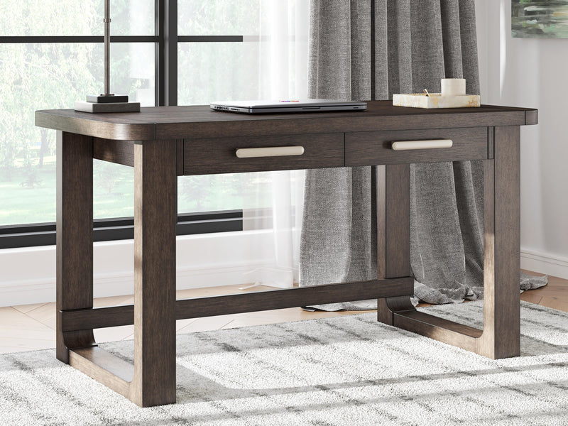 Breckington Dark Brown 56" Home Office Desk - H556-44