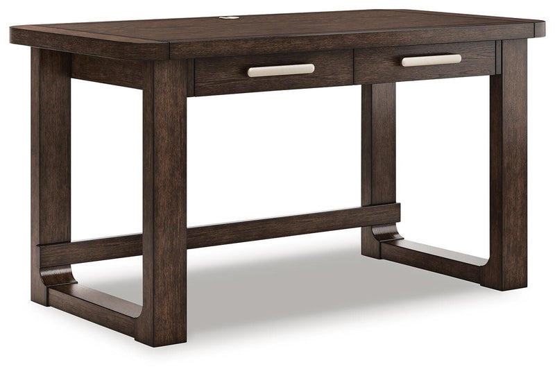 Breckington Dark Brown 56" Home Office Desk - H556-44