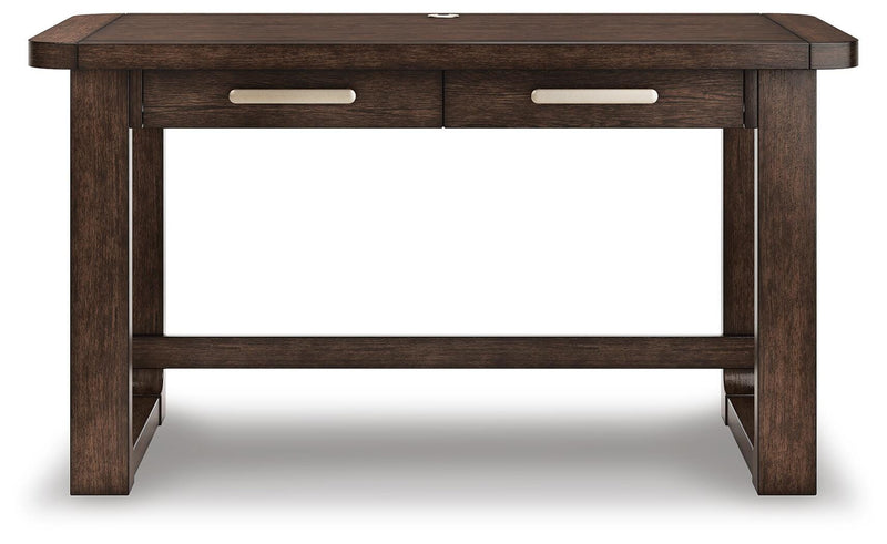 Breckington Dark Brown 56" Home Office Desk - H556-44