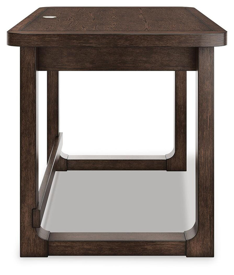 Breckington Dark Brown 56" Home Office Desk - H556-44
