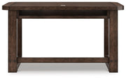Breckington Dark Brown 56" Home Office Desk - H556-44