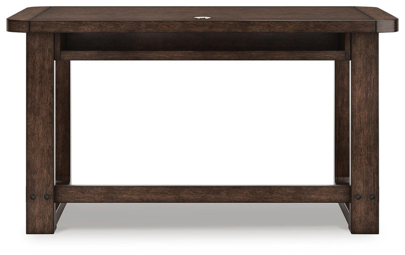 Breckington Dark Brown 56" Home Office Desk - H556-44