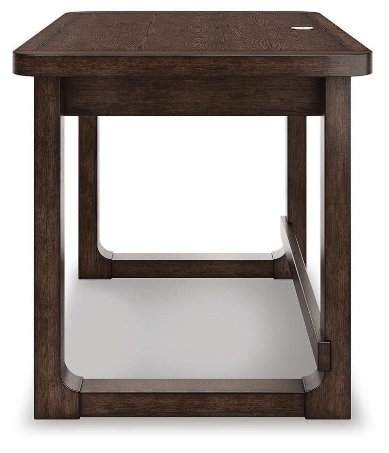 Breckington Dark Brown 56" Home Office Desk - H556-44