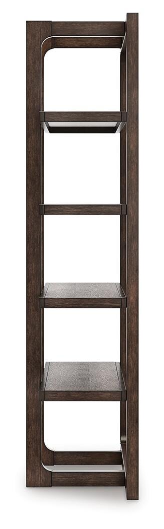 Breckington Dark Brown 76" Bookcase - H556-70