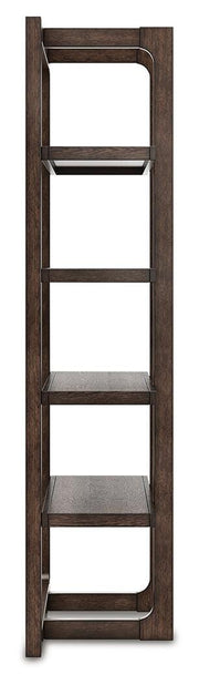 Breckington Dark Brown 76" Bookcase - H556-70