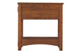 Breegin Brown Chairside End Table - Gate FurnitureEnd Table Chair Side