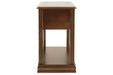 Breegin Brown Chairside End Table - Gate FurnitureEnd Table Chair Side