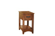 Breegin Brown Chairside End Table - Gate FurnitureEnd Table Chair Side