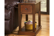 Breegin Brown Chairside End Table - Lara FurnitureEnd Table Chair Side