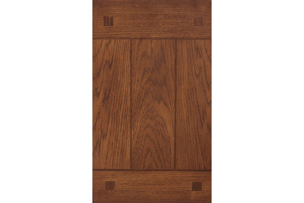 Breegin Brown Chairside End Table - Gate FurnitureEnd Table Chair Side