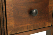 Breegin Brown Chairside End Table - Lara FurnitureEnd Table Chair Side