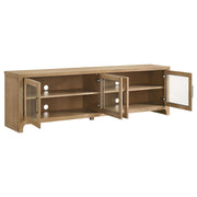 Brenham 79-inch 4-door TV Stand Media Console Washed Oak - 720130