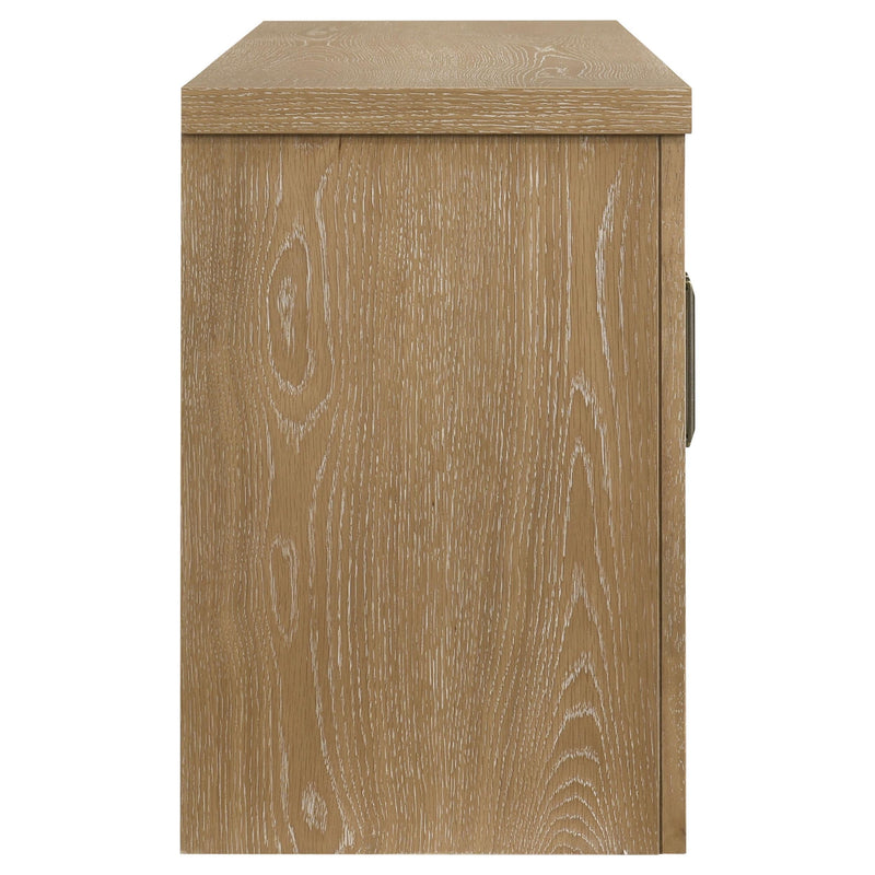 Brenham 79-inch 4-door TV Stand Media Console Washed Oak - 720130