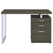 Brennan 47-inch 3-drawer Office Computer Desk Weathered Grey - 800520