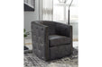 Brentlow Distressed Black Accent Chair - Gate FurnitureAccent Chair