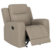 Brentwood Upholstered Recliner Chair Taupe - 610283