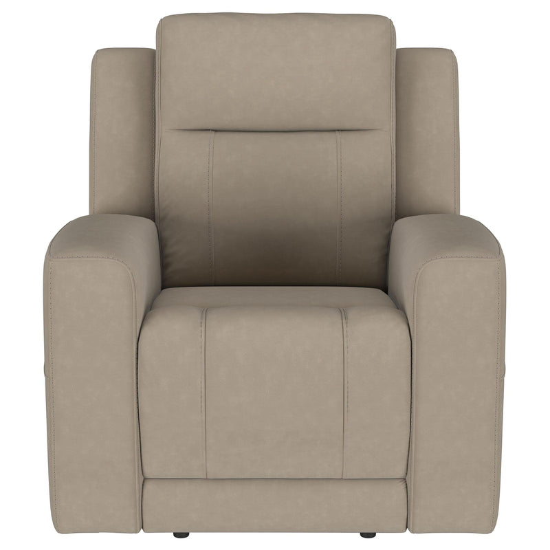 Brentwood Upholstered Recliner Chair Taupe - 610283