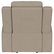 Brentwood Upholstered Recliner Chair Taupe - 610283