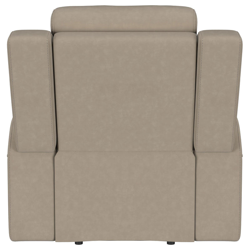 Brentwood Upholstered Recliner Chair Taupe - 610283