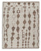Brettler Beige/Brown Large Rug - R406791