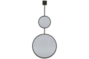 Brewer Black Accent Mirror - Lara FurnitureOther Products