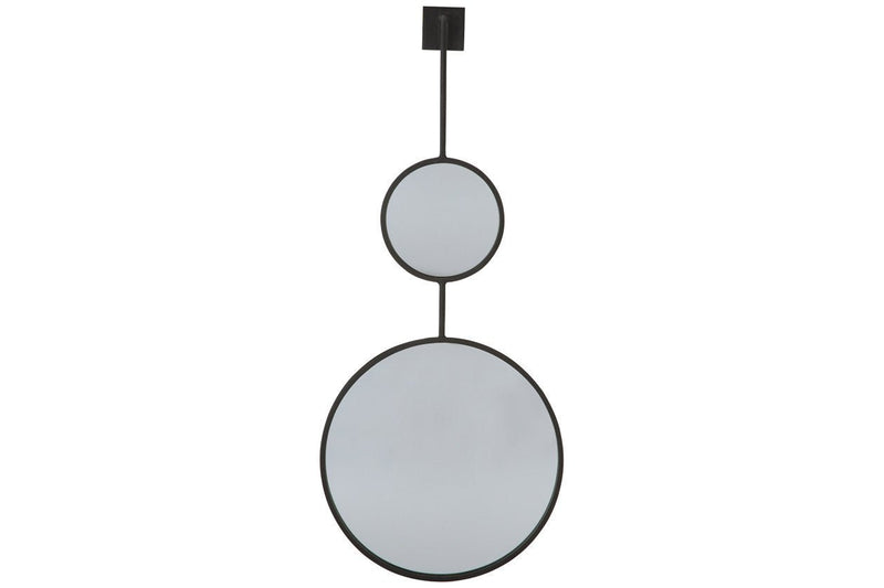 Brewer Black Accent Mirror - Lara FurnitureOther Products