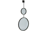 Brewer Black Accent Mirror - Lara FurnitureOther Products