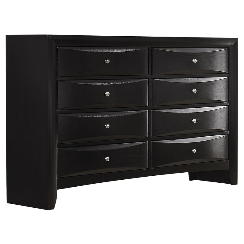 Briana 4-piece California King Bedroom Set Black - 202701KW-S4