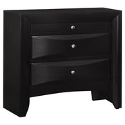 Briana 4-piece Eastern King Bedroom Set Black - 202701KE-S4