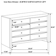 Briana 4-piece Queen Bedroom Set Black - 202701Q-S4