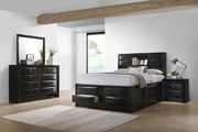 Briana 4-piece Queen Bedroom Set Black - 202701Q-S4
