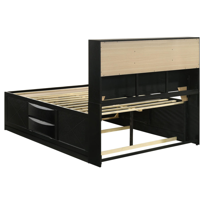 Briana 4-piece Queen Bedroom Set Black - 202701Q-S4