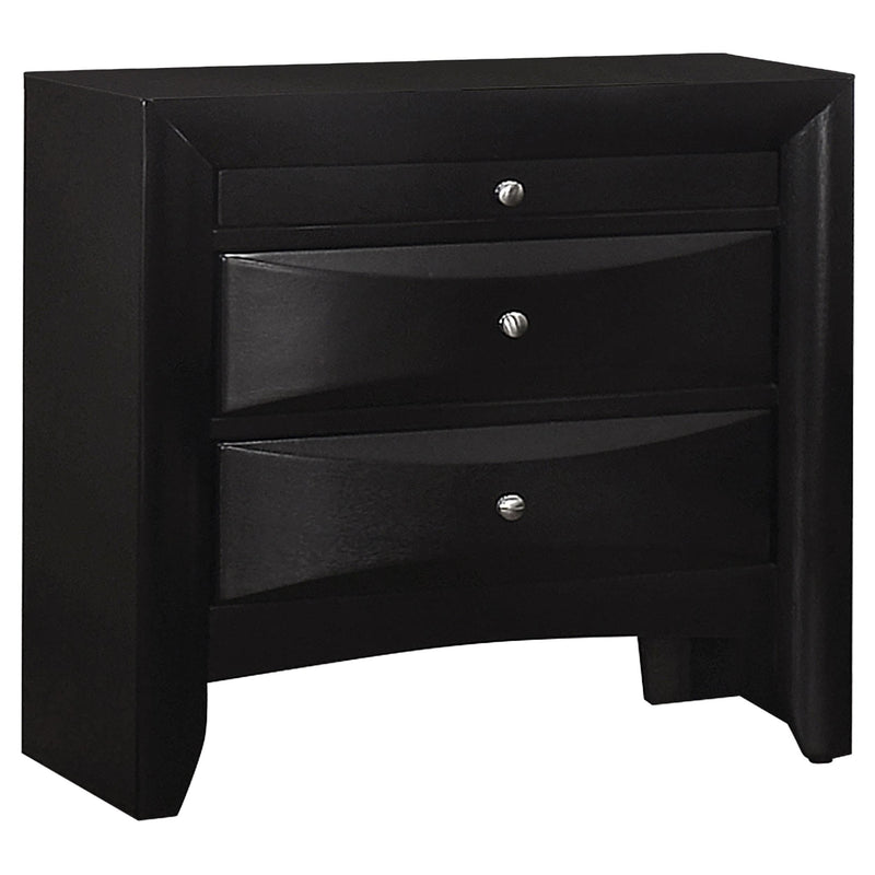 Briana 4-piece Queen Bedroom Set Black - 202701Q-S4