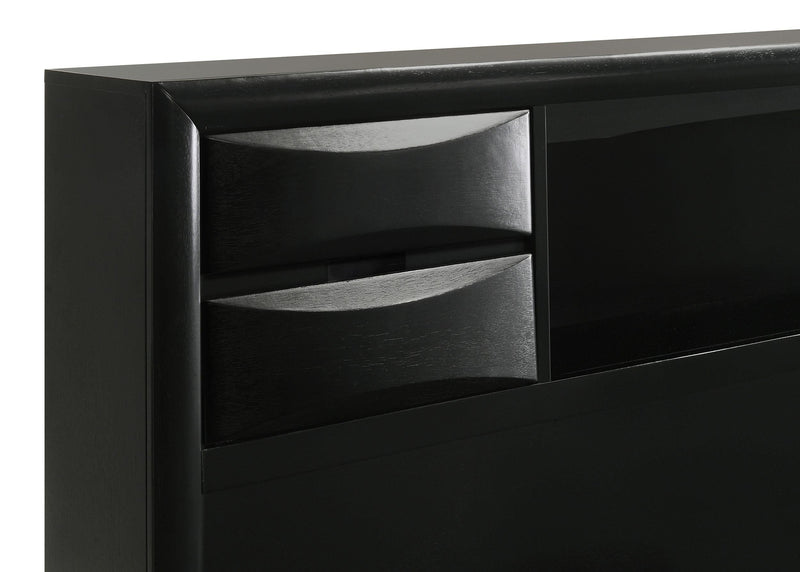 Briana 4-piece Queen Bedroom Set Black - 202701Q-S4