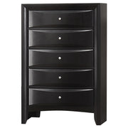Briana 5-piece California King Bedroom Set Black - 202701KW-S5