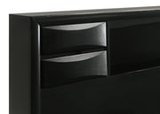 Briana 5-piece Eastern King Bedroom Set Black - 202701KE-S5