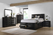 Briana 5-piece Queen Bedroom Set Black - 202701Q-S5