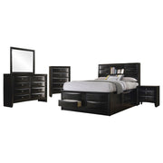 Briana 5-piece Queen Bedroom Set Black - 202701Q-S5