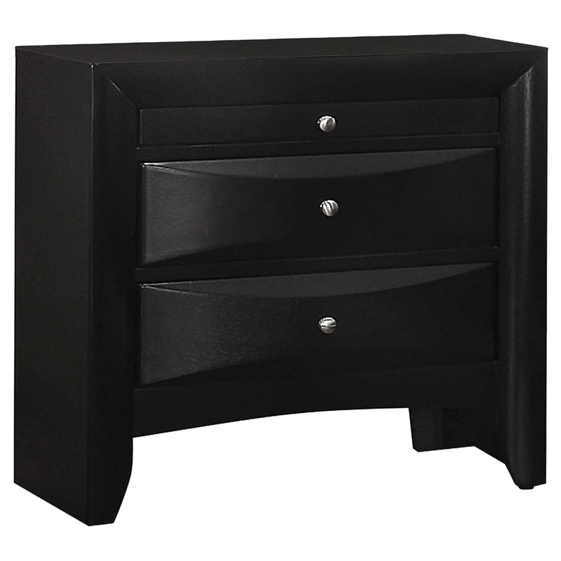 Briana 5-piece Queen Bedroom Set Black - 202701Q-S5
